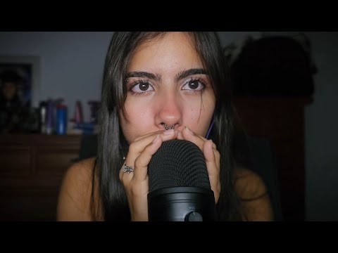 ASMR - SUSSURRANDO NOME DE INSCRITOS + GATILHOS ESCOLHIDOS (sons de boca, sussurros, beijinhos)