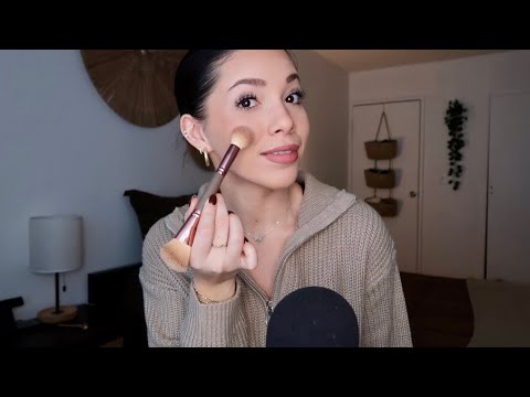 ASMR in Italian 🇮🇹 Doing My Makeup!