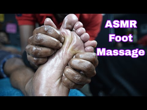 Very Satisfying ASMR Foot Massage | Foot Tapping | ASMR Foot Scratching | ASMR Leg And Foot Massage