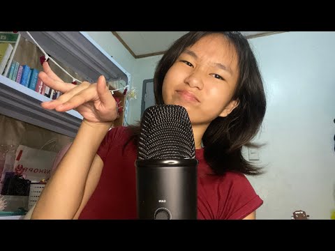 ASMR nail triggers:bare nail on nail tapping, scratching, rubbing & mic scratching