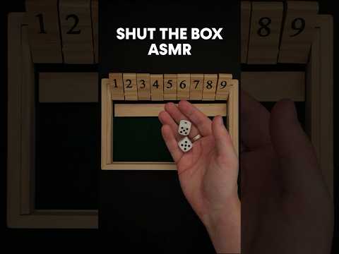 Shut the Box! #asmr