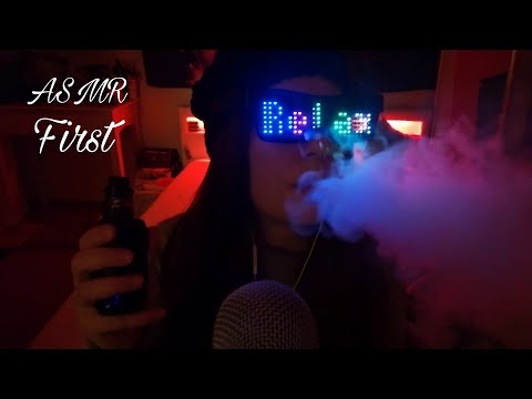 My first ASMR Video - ASMR Vaping - Inaudible Whispering