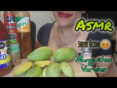 Hola hola! ASMR MANGO VERDE