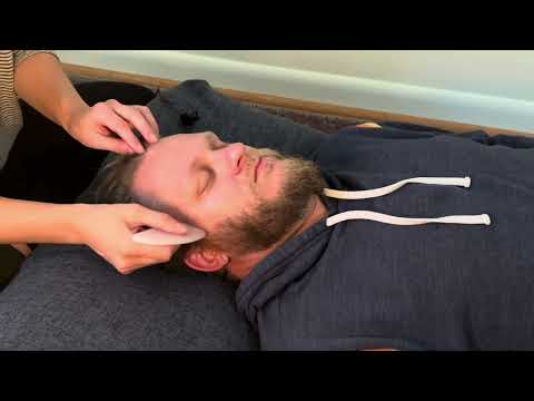 ASMR Real Person Gua Sha, Skin Care, Facial Massage