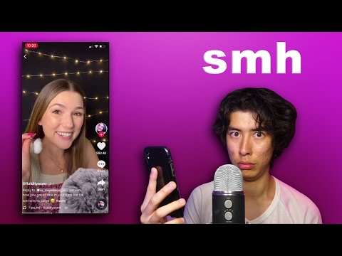 ASMRtist Reacts To Tik Tok ASMR 2