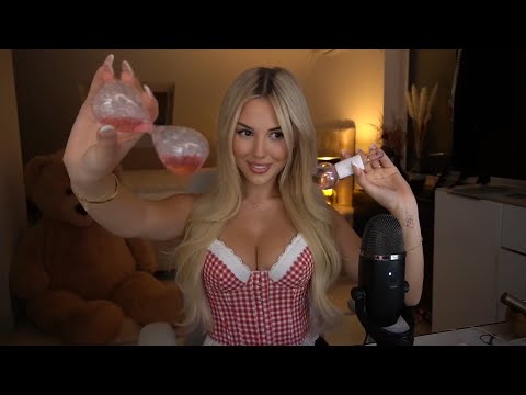 ASMR OKTOBERFEST EDITION (WATER DROPS, MOUTH SOUNDS) | GERMAN