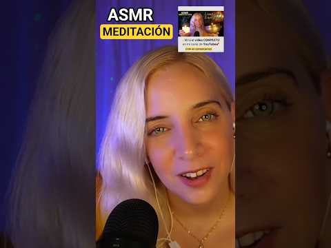 ASMR MEDITACIÓN Y LIMPIEZA ENERGÉTICA #asmr #asmrmeditación #meditación #asmrdormir #ansiedad