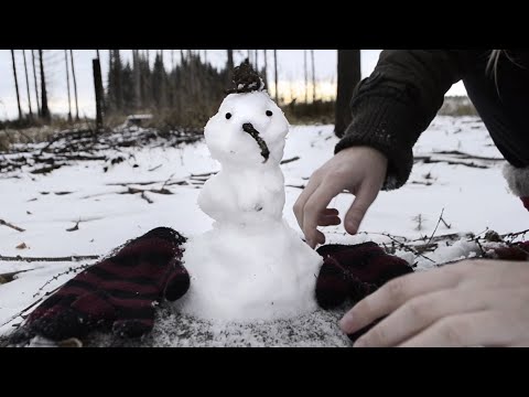 Nature ASMR - ❄️Freeze and crunchy SNOW❄️