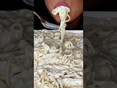 Creamiest Alfredo Pasta #shorts #asmr