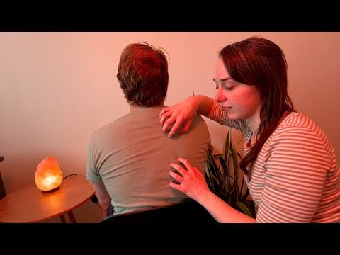 ASMR Scratching Everywhere Massage ✨ Head, Neck, Back Shoulders [Real Person ASMR]