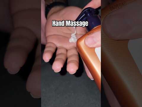 Asmr Hand Massage with Lotion