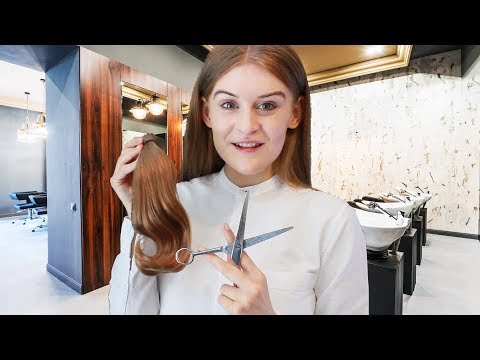 Hair donation day! ASMR salon haircut roleplay
