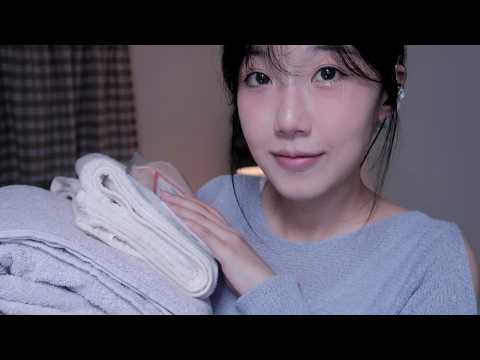 asmr spa sauna roleplay Personal attention massage 스파 릴렉싱 마사지