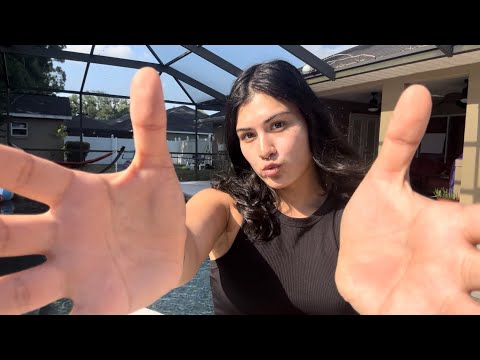 ASMR | Outdoor Hand Movements | LOFI, Nature Sounds 🍃