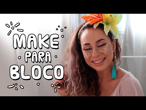 MAKE SUPER FÁCIL E LINDA PARA BLOQUINHOS