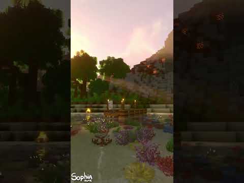 drift away by the sea… #asmr #ambientmusic #ambient #minecraft  #sleepsounds #waves