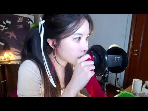 ASMR Tingly Mouth Sounds & ASMR Sleep | 湿滑的口腔音 芦荟胶 水声 微胖 微表情 | 2025年2月17日