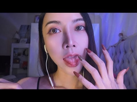ASMR Spit painting on you เพื่อการผ่อนคลายหลับง่าย100%