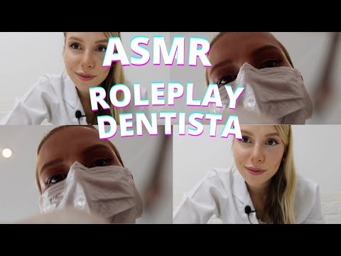 ASMR ROLEPLAY DENTISTA -  Bruna Harmel ASMR