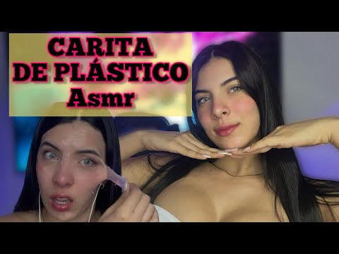 CARITA DE PLASTICO RELAJANTE😳#parati #asmr #funny #fyp #viralvideo #viral_video #relajante #sonidos