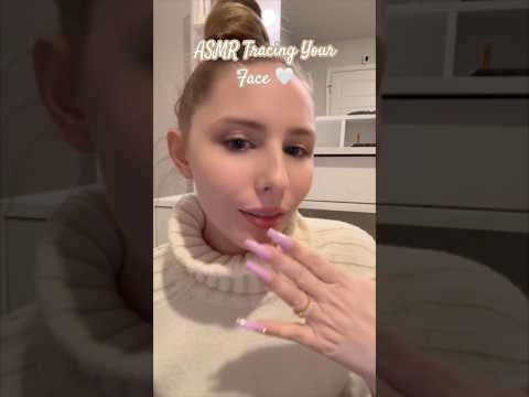ASMR Tracing Your Face 🫵#asmrvideos #asmrsound #asmrroleplay #shorts #tinglesasmr #asmr