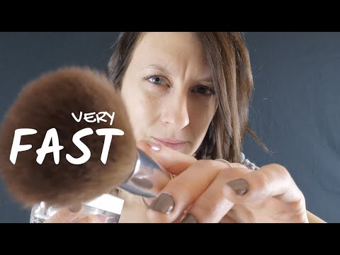 Fast ASMR, The Fastest Makeup Application Ever! No Talking