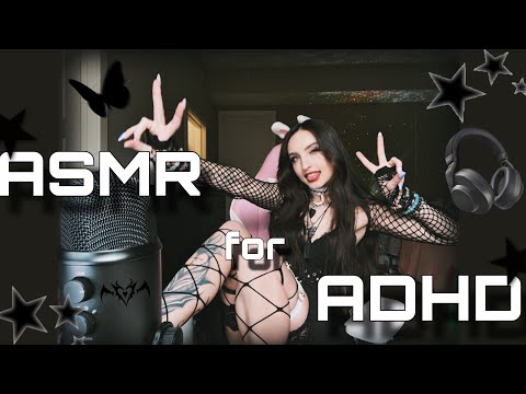 ASMR for ADHD 🎧 ( TAKE THE TINGLES!!! FAST & AGGRESSIVE CHAOTIC ASMR )