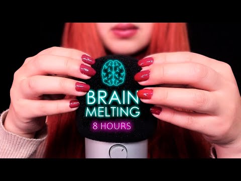 ASMR Brain Melting Mic Scratching (No Talking, 8hours)