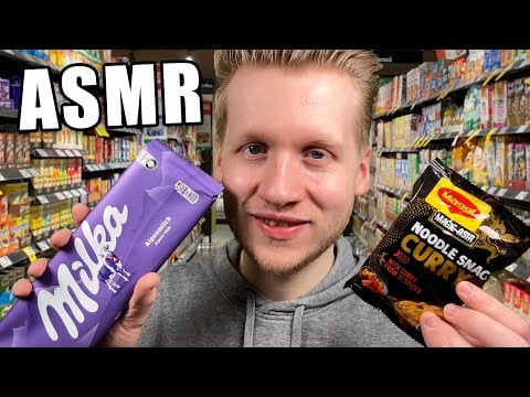 ASMR | Entspannter Supermarkt-Kassierer kassiert den Einkauf (Roleplay)