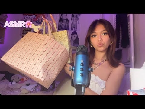 Haul de mes cadeaux d’anniversaire 💗 ASMR