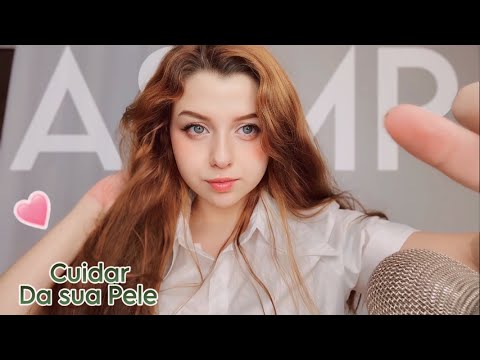 ASMR : Vou cuidar do seu rostinho 💕