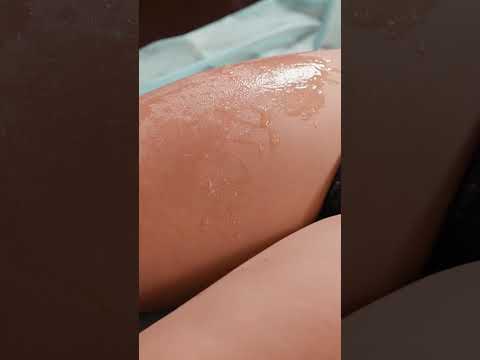 ASMR honey relaxing foot massage for Anna #asmr