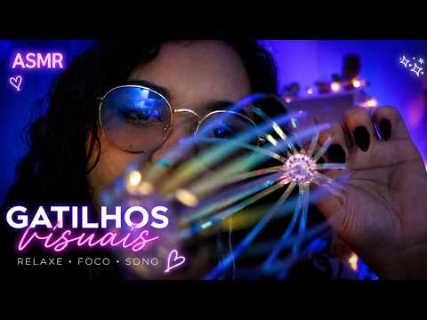 ASMR SONS DE BOCA COM GATILHOS VISUAIS