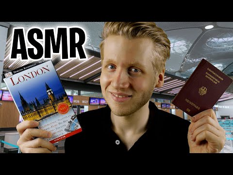 ASMR - Flughafen Check-In beim freundlichen Mitarbeiter! (Roleplay)