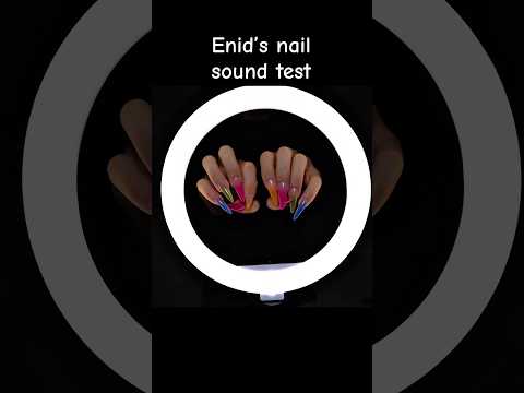 🐺💅🏼  #asmr #enid #wednesday #relaxing #sleep
