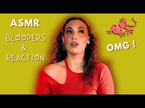 HO VISTO UN GECO! 🦎 ASMR Bloopers & REACTION