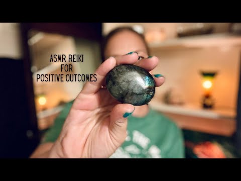 ASMR Reiki for Positive Outcomes🍀 Manifest a Life You Love | Energy Cleanse | Crystal Healing