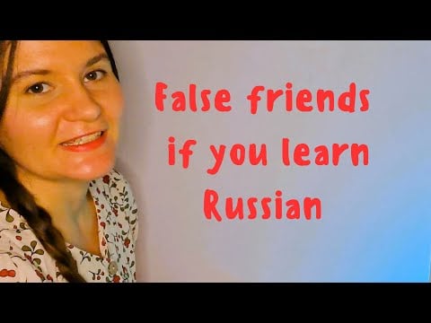 ASMR English and Russian words which sound similar, but mean different (soft voice, Russian accent)