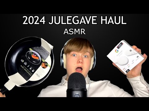(DANSK ASMR) DK's Bedste Julegave Haul!?!