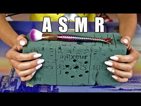 ASMR FLORAL FOAM | АСМР флористическая губка ДЛЯ ВАШИХ УШЕК | NO Talking