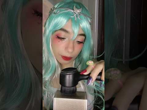 Escovinha no microfone para te arrepiar asmr | corte da live ✨️ #shortasmr