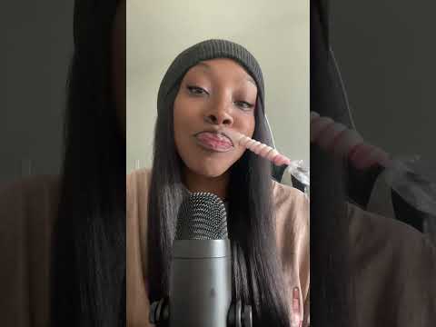 ASMR lollipop sounds #asmr #asmrmouthsounds