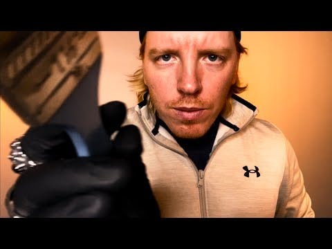 ASMR underground dermatologist skin examination￼ Role play