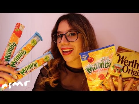 ASMR probando dulces gringooous 🇺🇸🍬