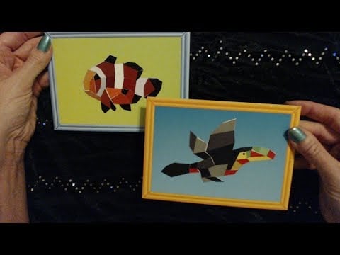 ASMR ~ Sticker By Number ~ Placing Stickers / Counting / Soft Spoken