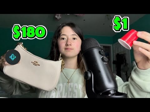 Asmr but the triggers get more expensive 