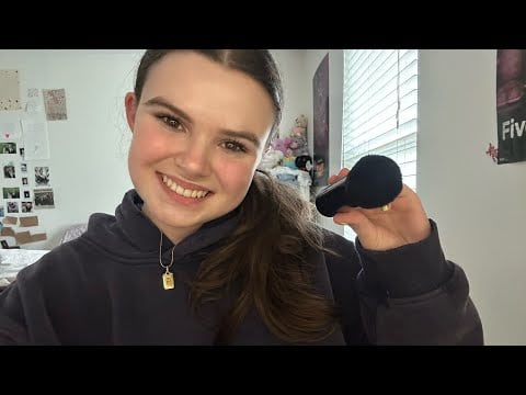 ASMR doing your makeup!! (whispered)