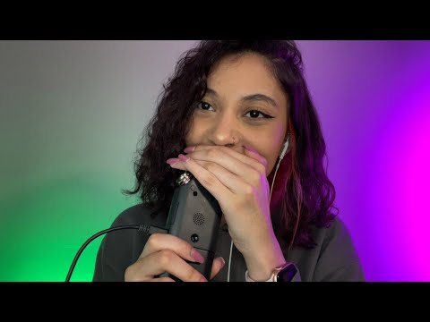 ASMR *BRAIN MELTING* Wet Mouth Sounds on Tascam