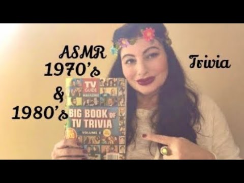 ASMR soft spoken- Trivia Time 1970’s & 1980’s!