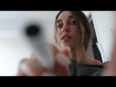 ASMR Face Tracing and Touching